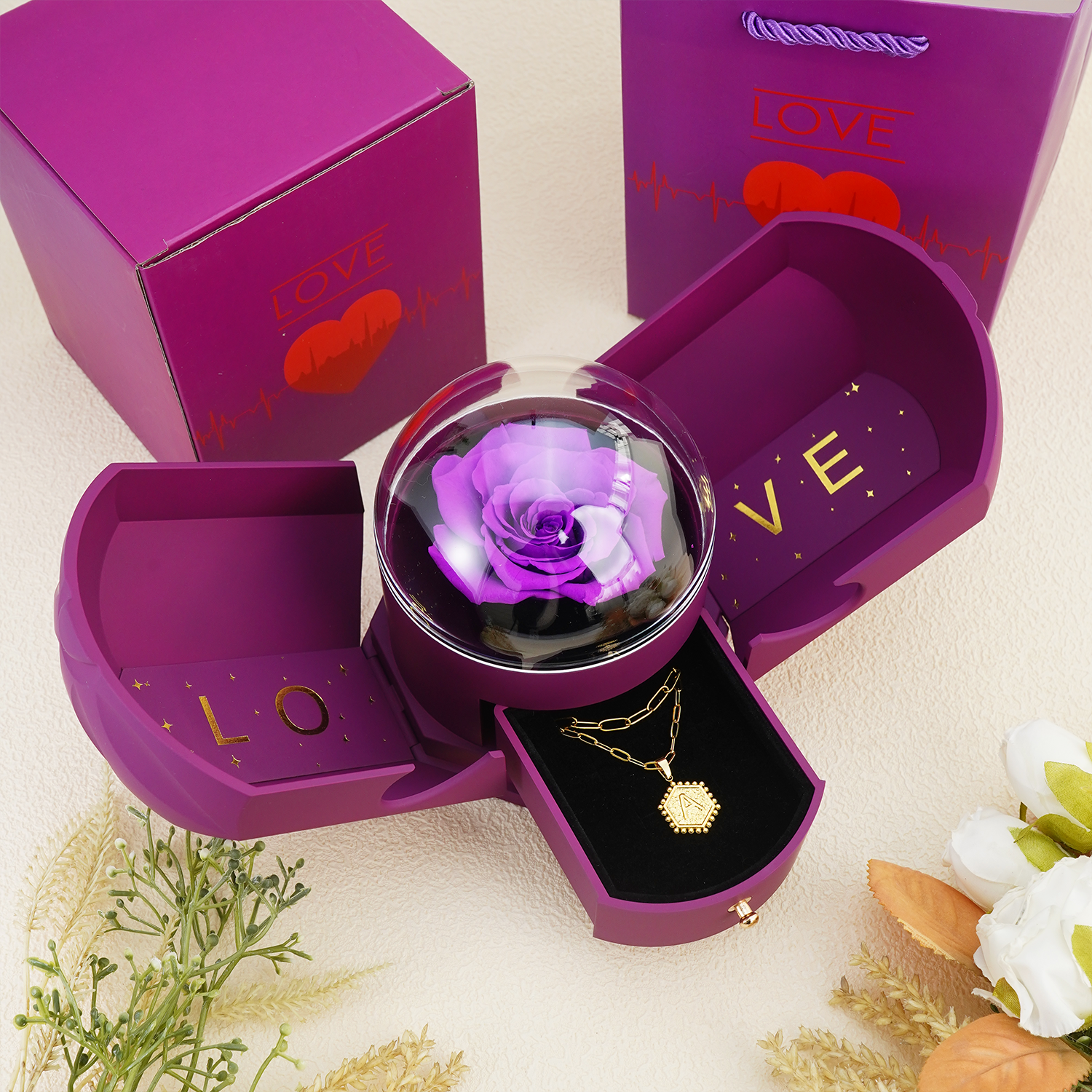 To my Love - Custom Eternal Necklace