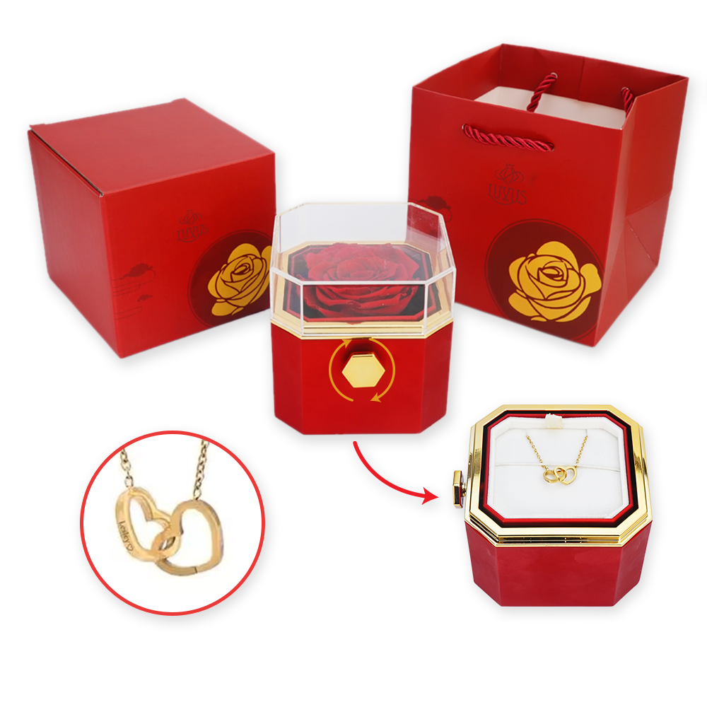 Boundless Love Necklace - Rose Gold