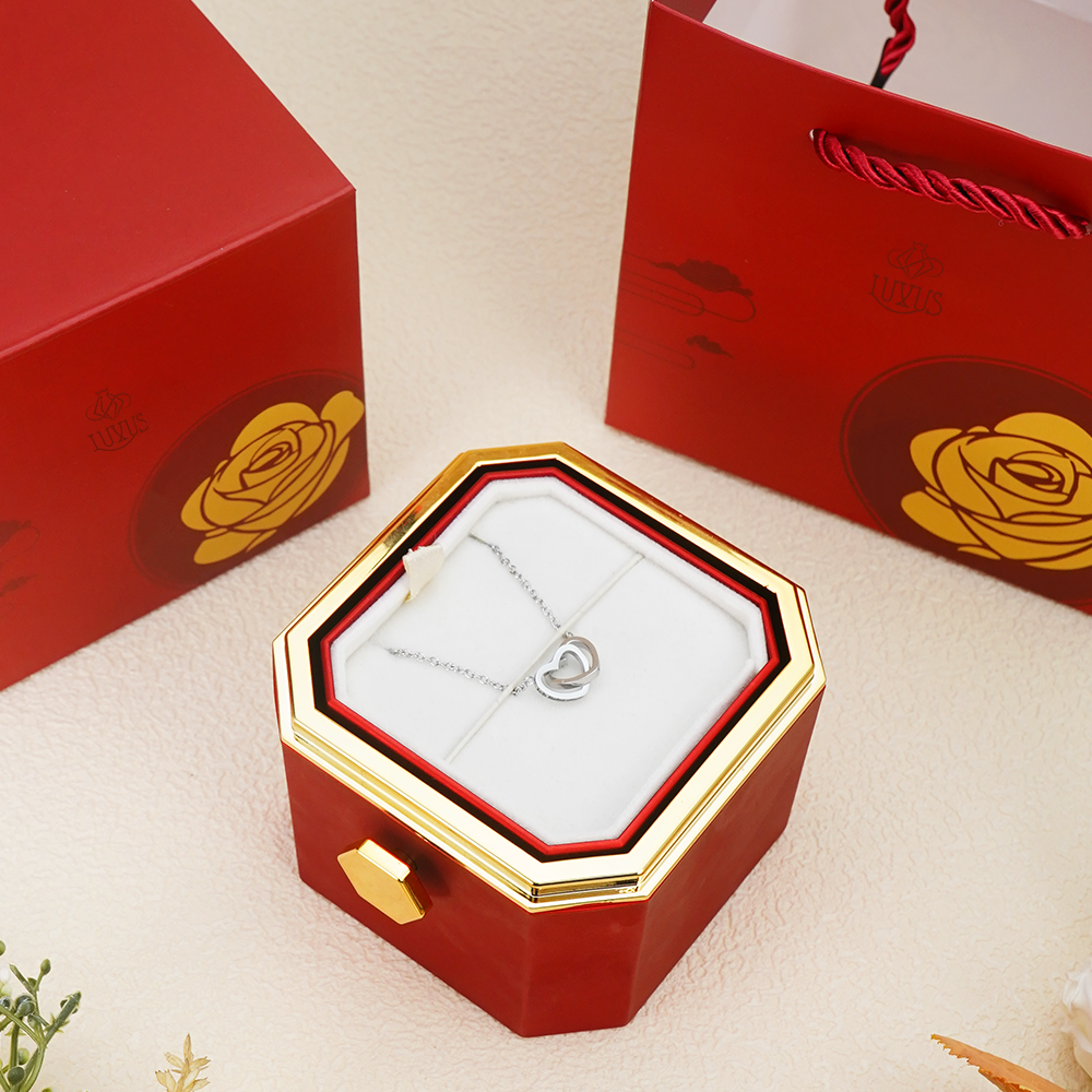 Boundless Love Necklace - Rose Gold