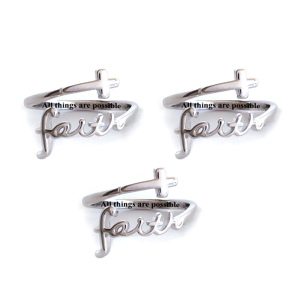 To my Granddaughter - Faith Ring