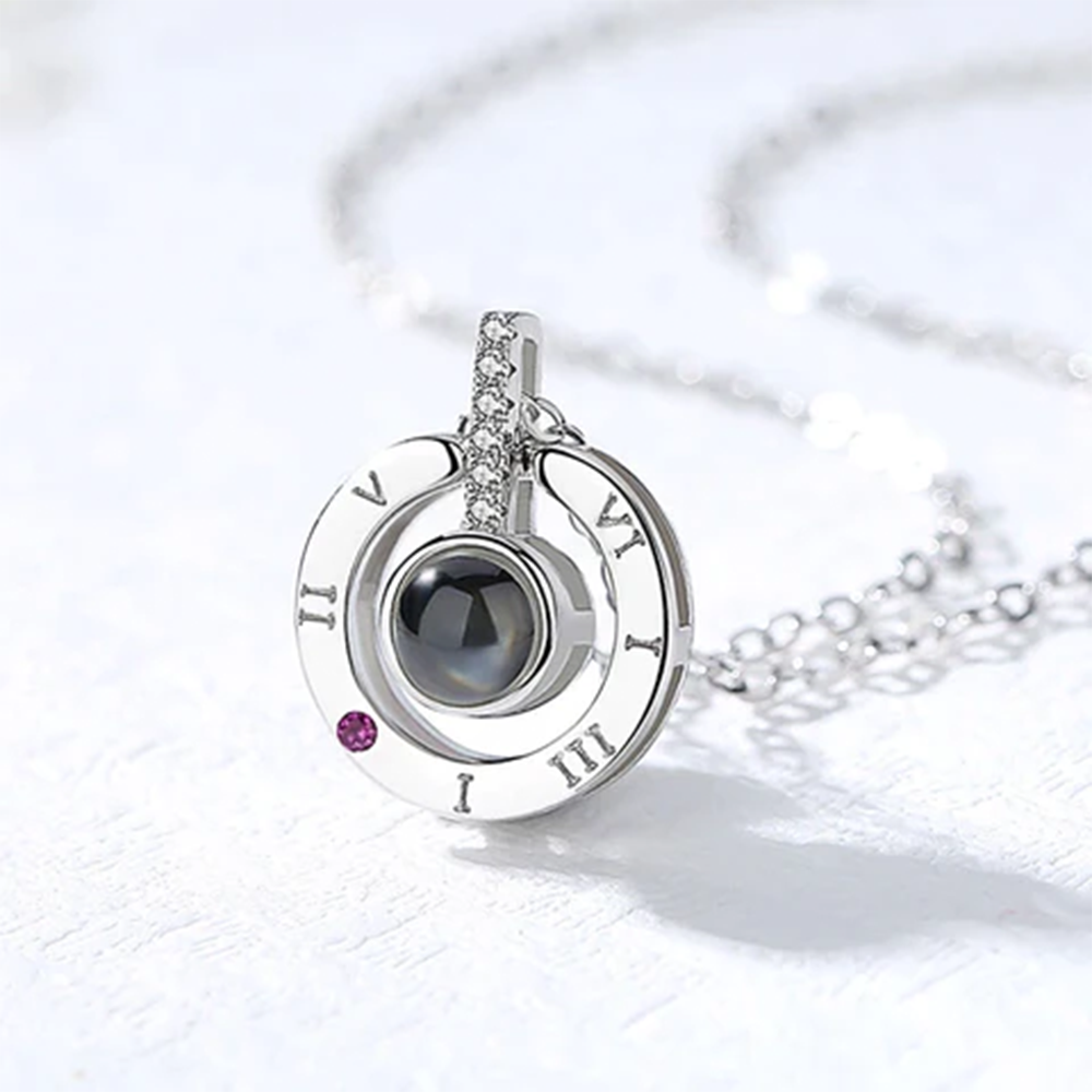 Eternal love necklace - Rose Gold