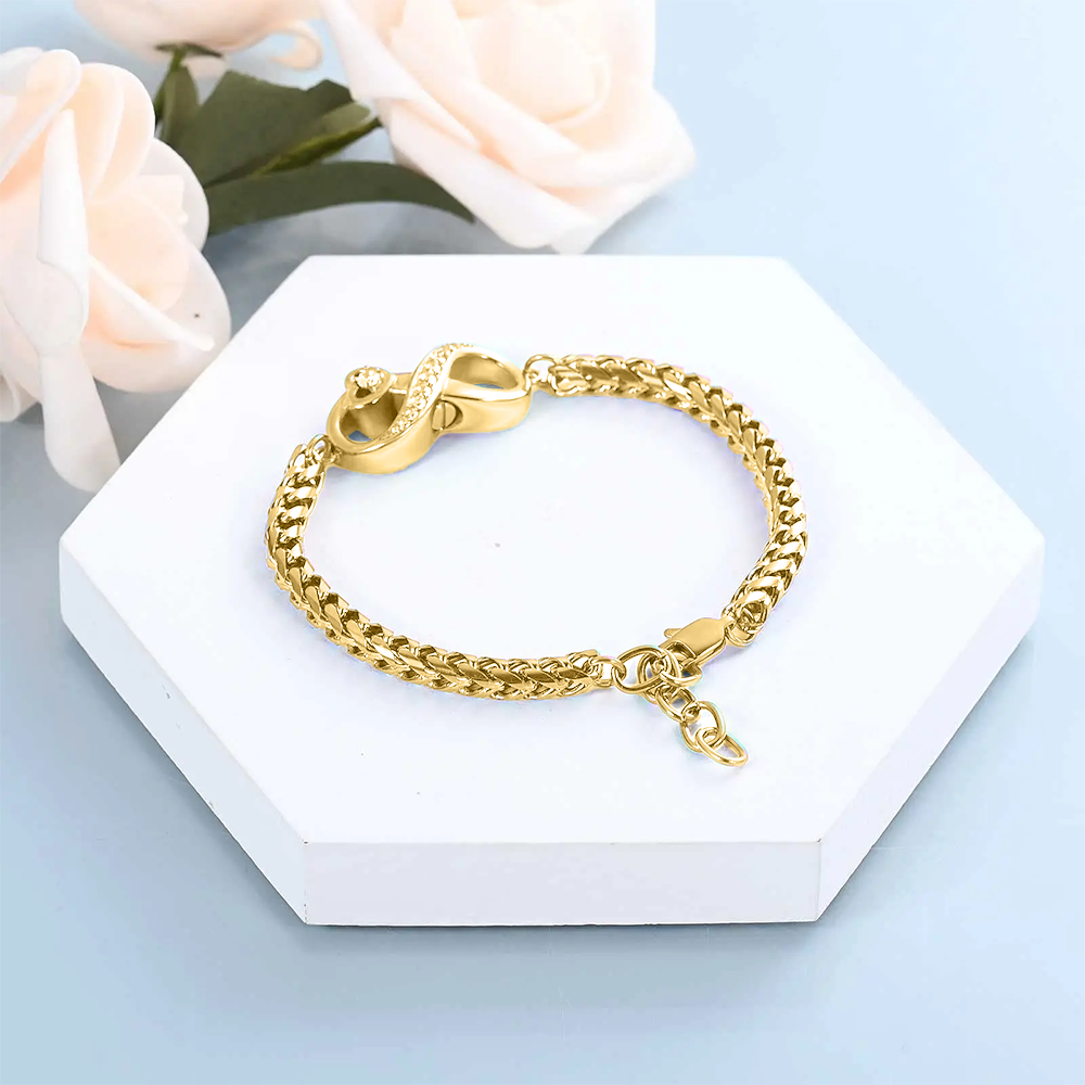 To my Daughter - In my heart forever - Gold