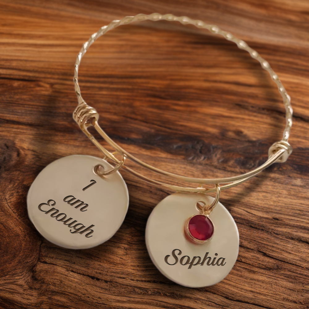 Self reminder bracelet - I am enough