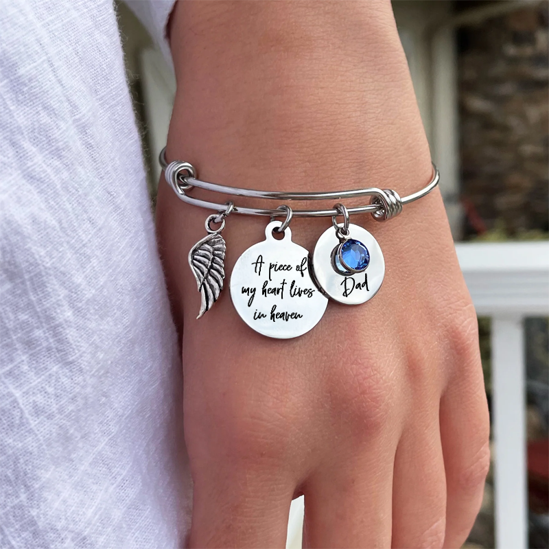 A Piece Of My Heart - Memorial Bracelet