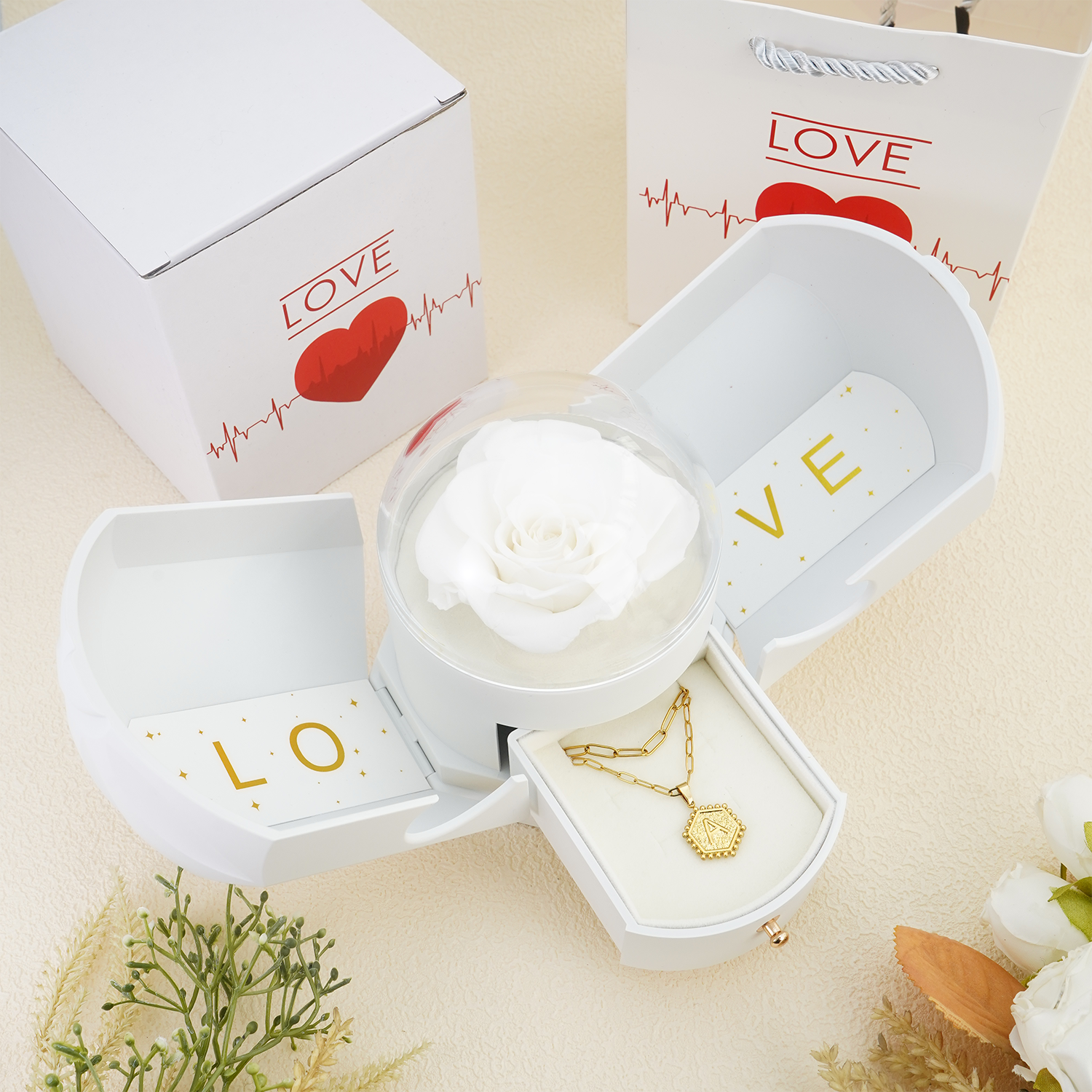 To my Love - Custom Eternal Necklace