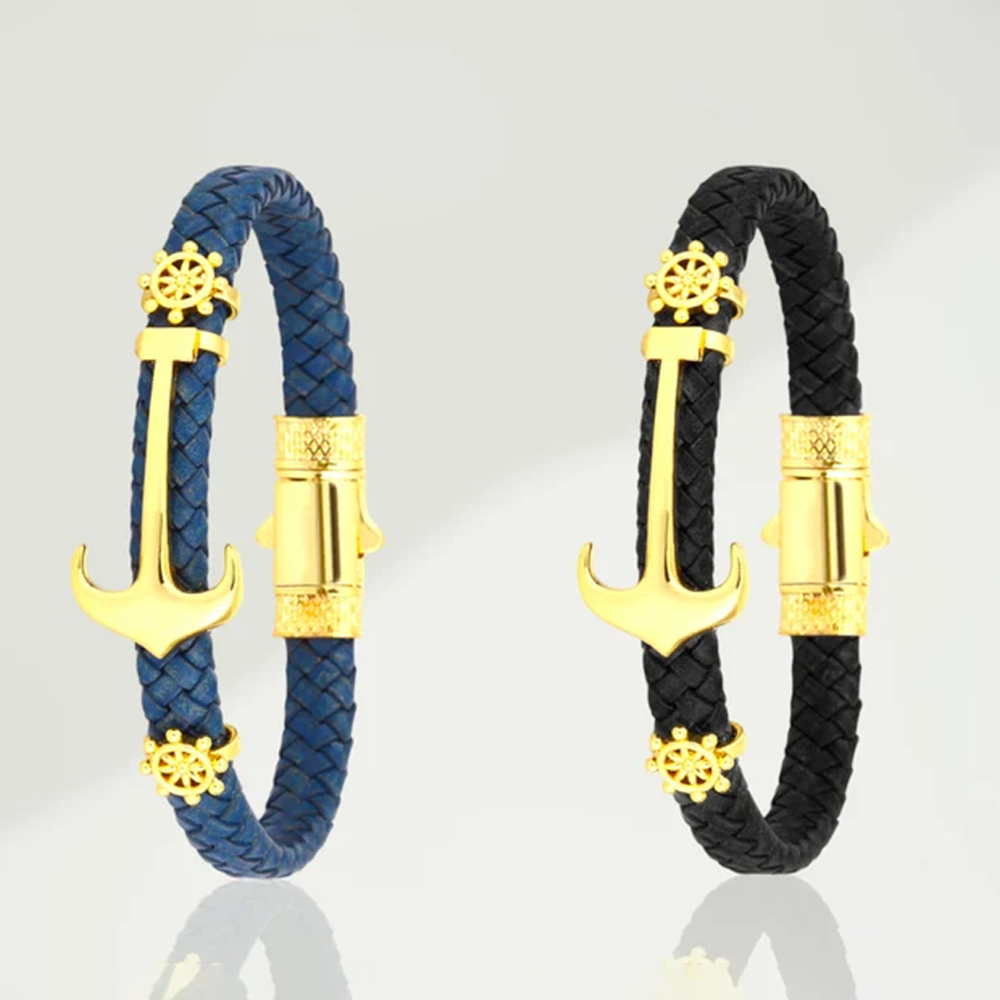 To my Son - Anchor bracelet