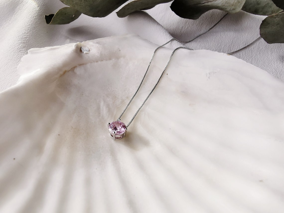 October Birthstone Necklace